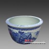 景德鎮(zhèn)廠家直銷(xiāo)陶瓷錦繡前程青花風(fēng)水大缸
