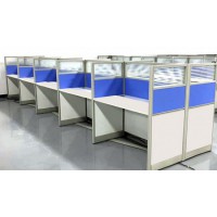 辦公桌電腦桌職員工位一對(duì)一培訓(xùn)桌電話(huà)銷(xiāo)售客服桌