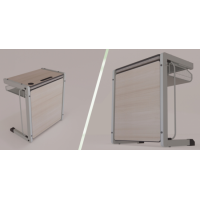 學(xué)生課桌椅推薦用貝德思科牌子，安全放心，一桌兩用