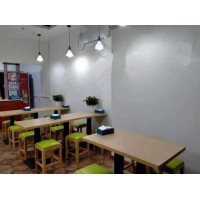 餐飲桌椅，茶餐廳桌椅，飯店快餐桌椅定做批發(fā)工廠