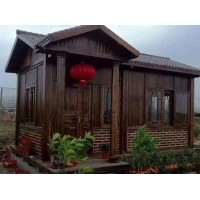 防腐木木屋，仿古木房子，門樓牌樓花窗，可來圖定做